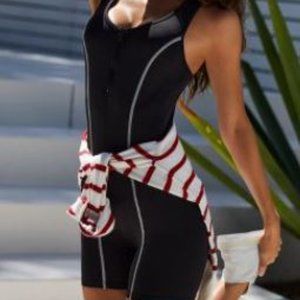 Workout Romper by Anthropologie
